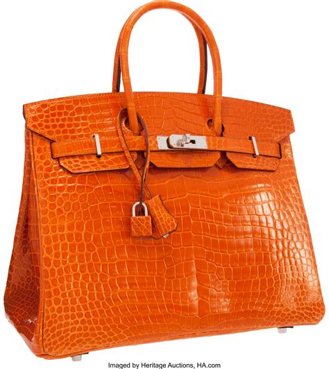 hermes orange crocodile bag|hermes bag crocodile skin price.